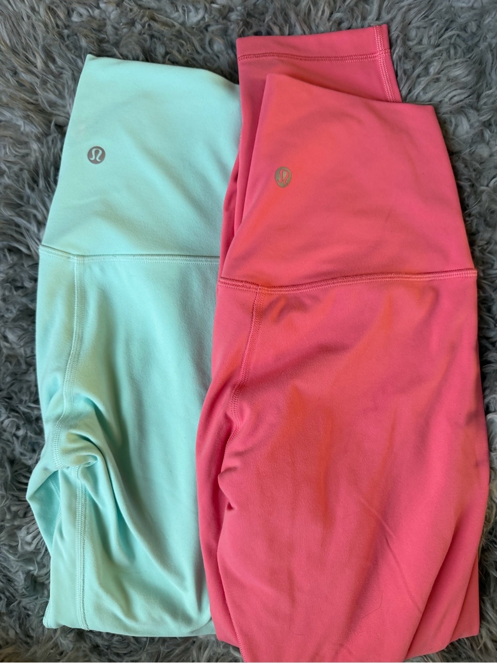 lululemon athletica  Active Leggings - Mint & Coral - Picture 3 of 3